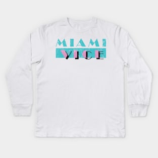 Miami Vice Kids Long Sleeve T-Shirt